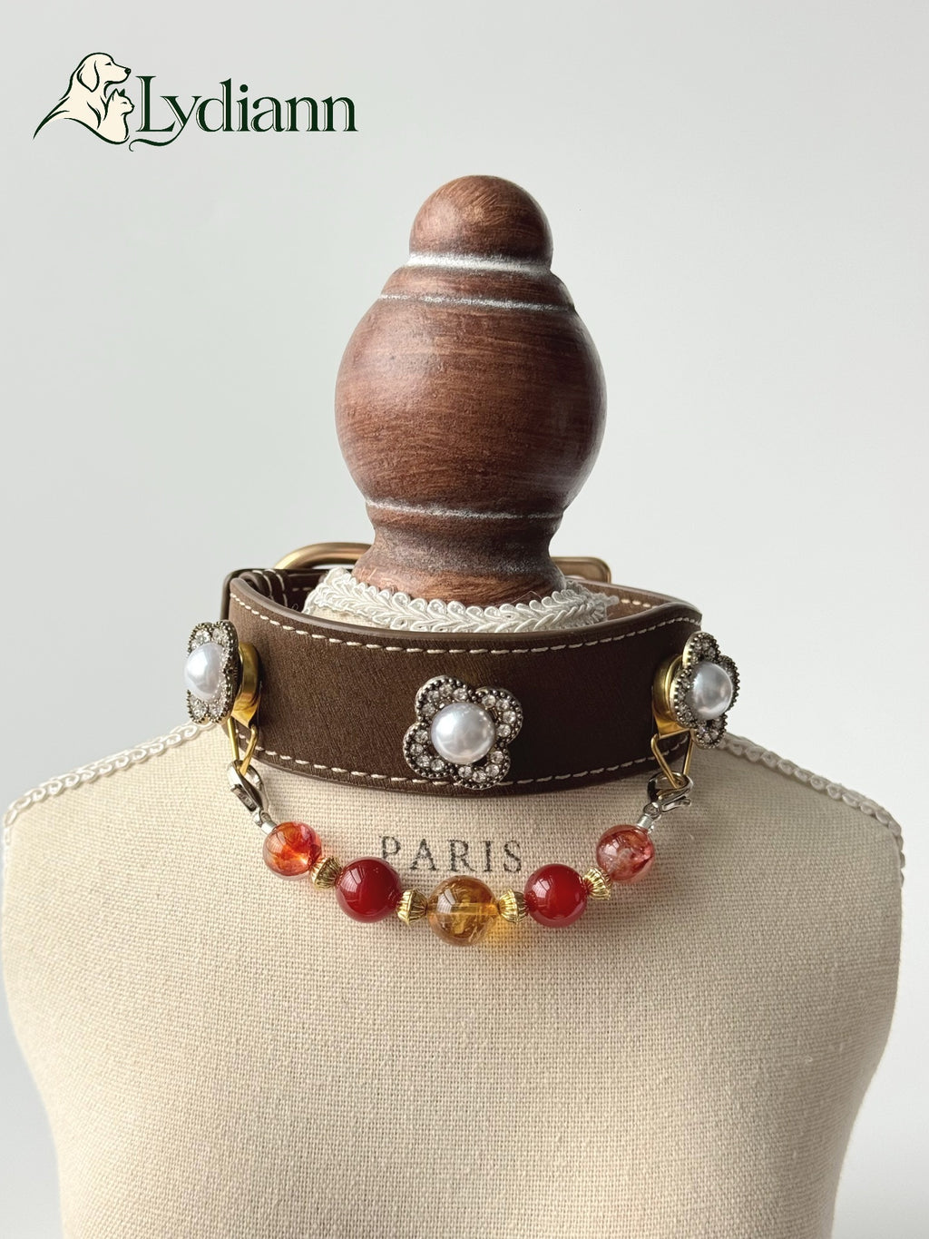 Golden Rutile Red Agate & Resin Crystal