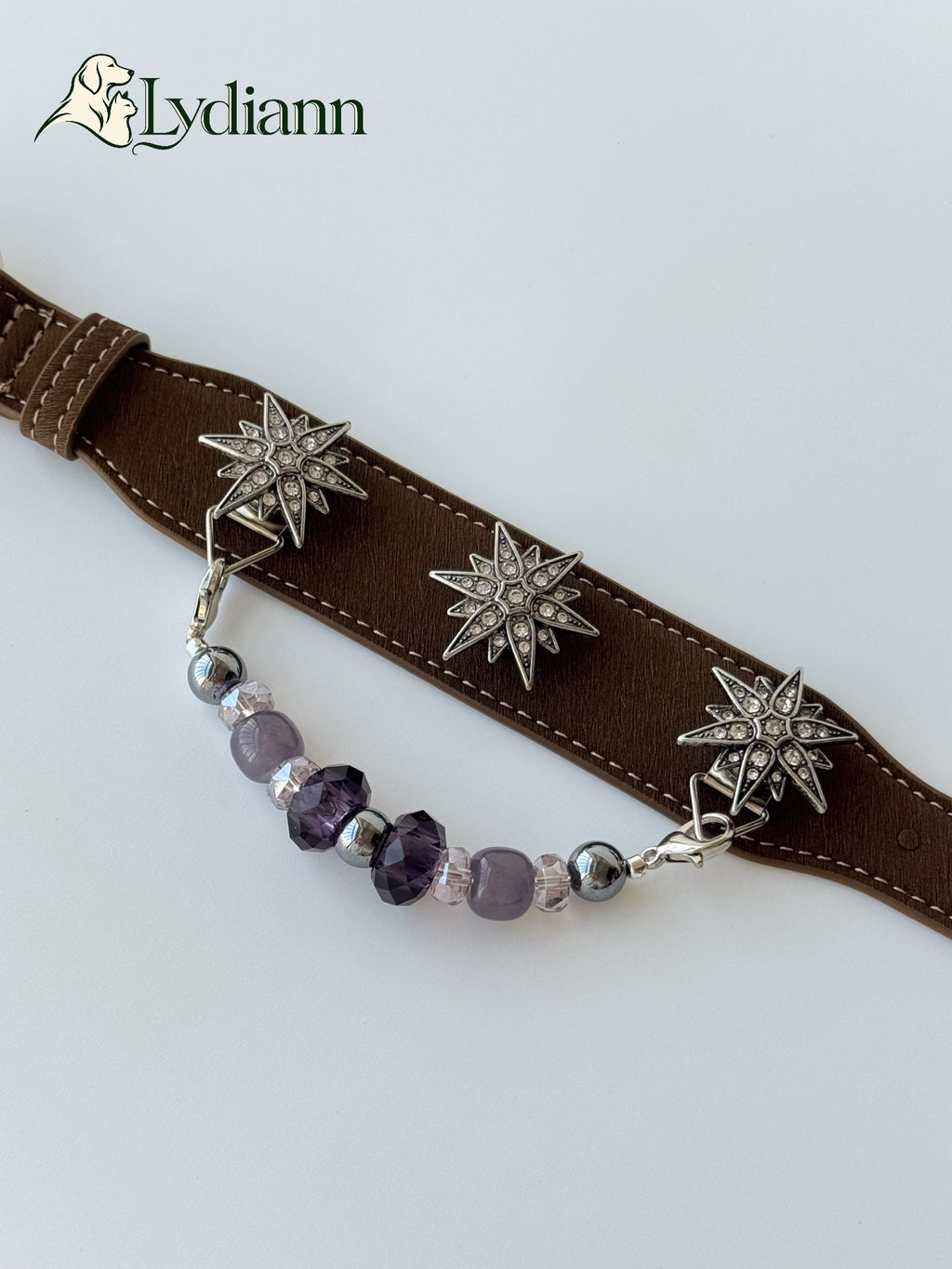 Smoky Purple Agate & Amethyst Crystal