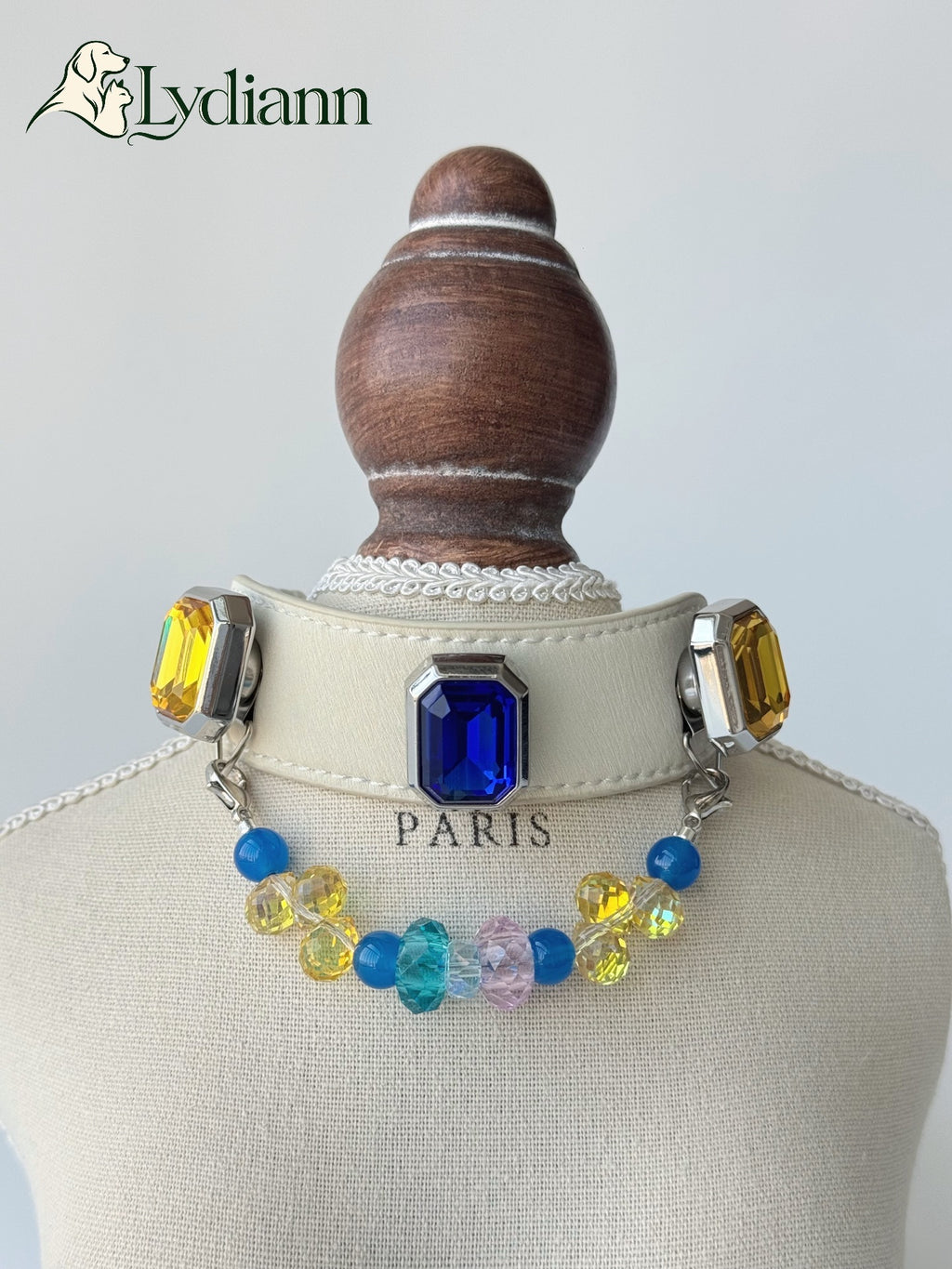 Blue Agate|Magnetic Interchangeable Pet Collar