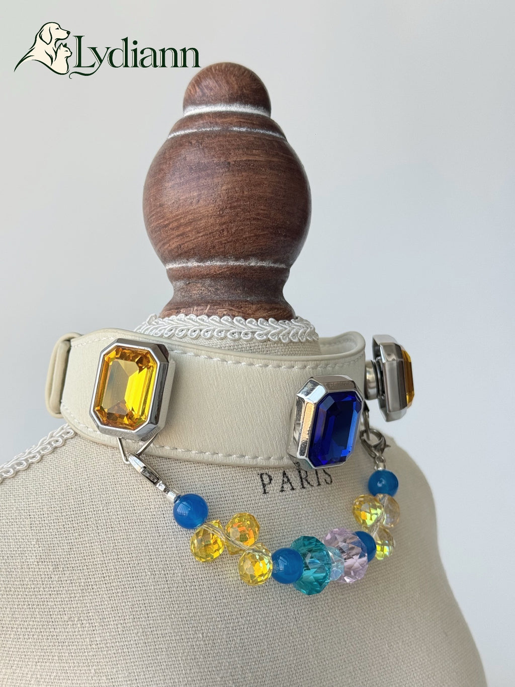 Blue Agate|Magnetic Interchangeable Pet Collar