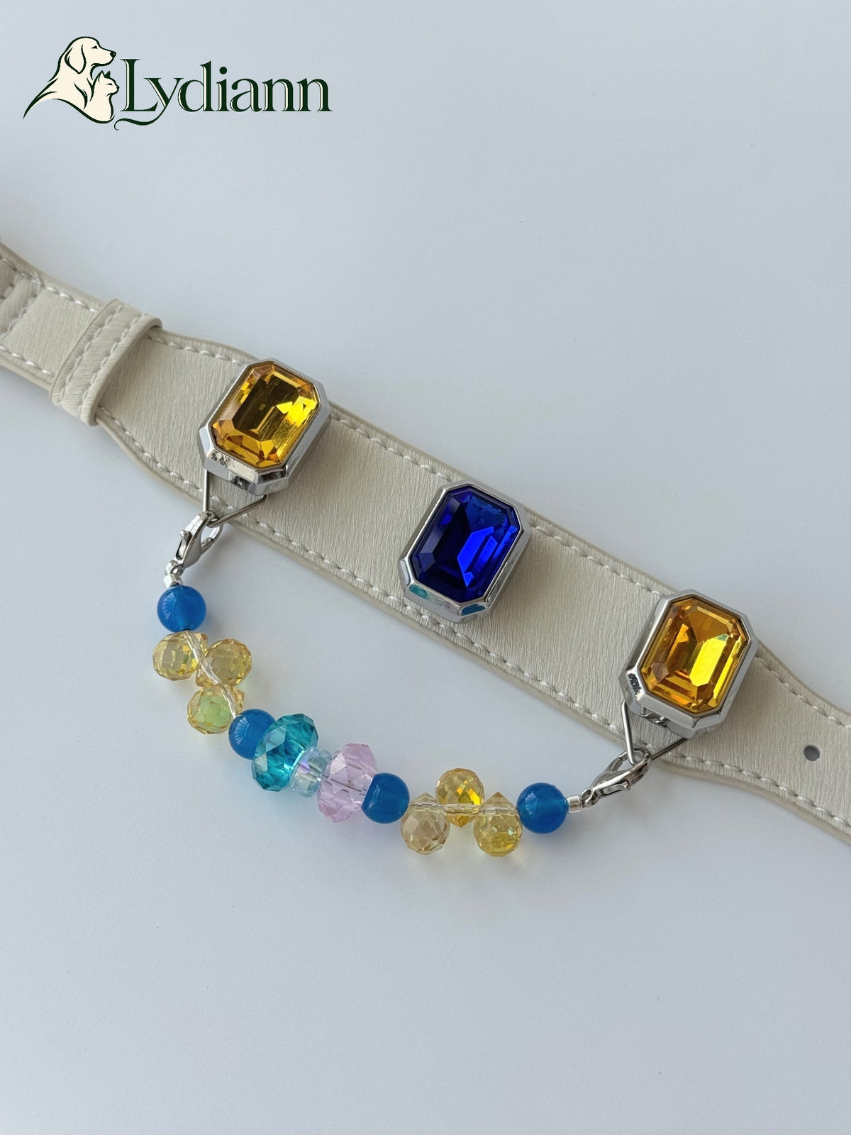 Blue Agate|Magnetic Interchangeable Pet Collar