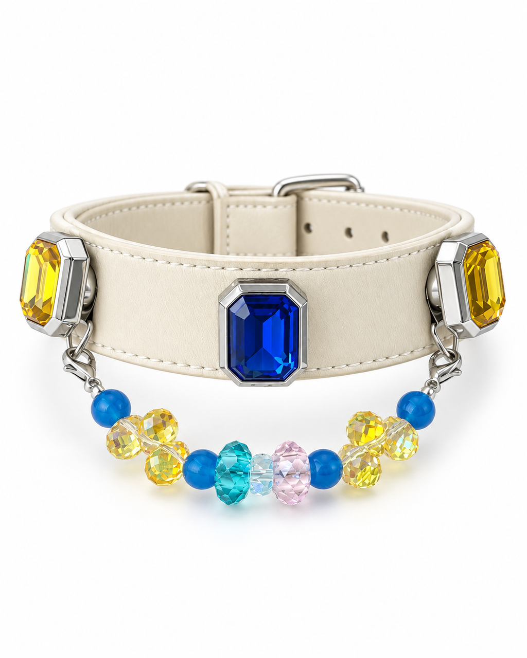 Blue Agate|Magnetic Interchangeable Pet Collar