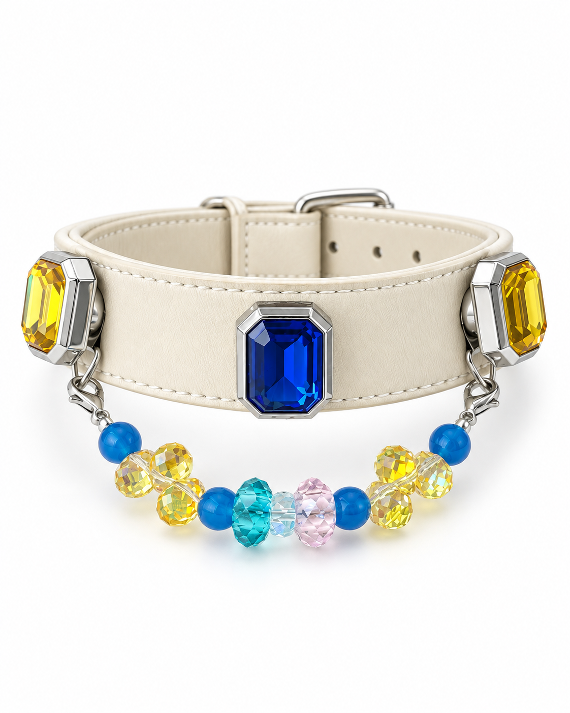 Blue Agate|Magnetic Interchangeable Pet Collar
